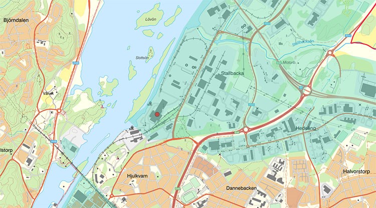Trollhättan stads kartportel