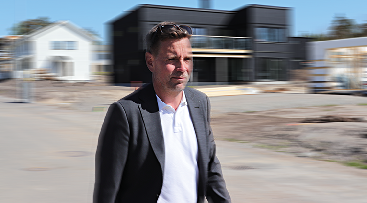 Andreas Ahlman, tillförordnad näringslivschef i Trollhättans stad.